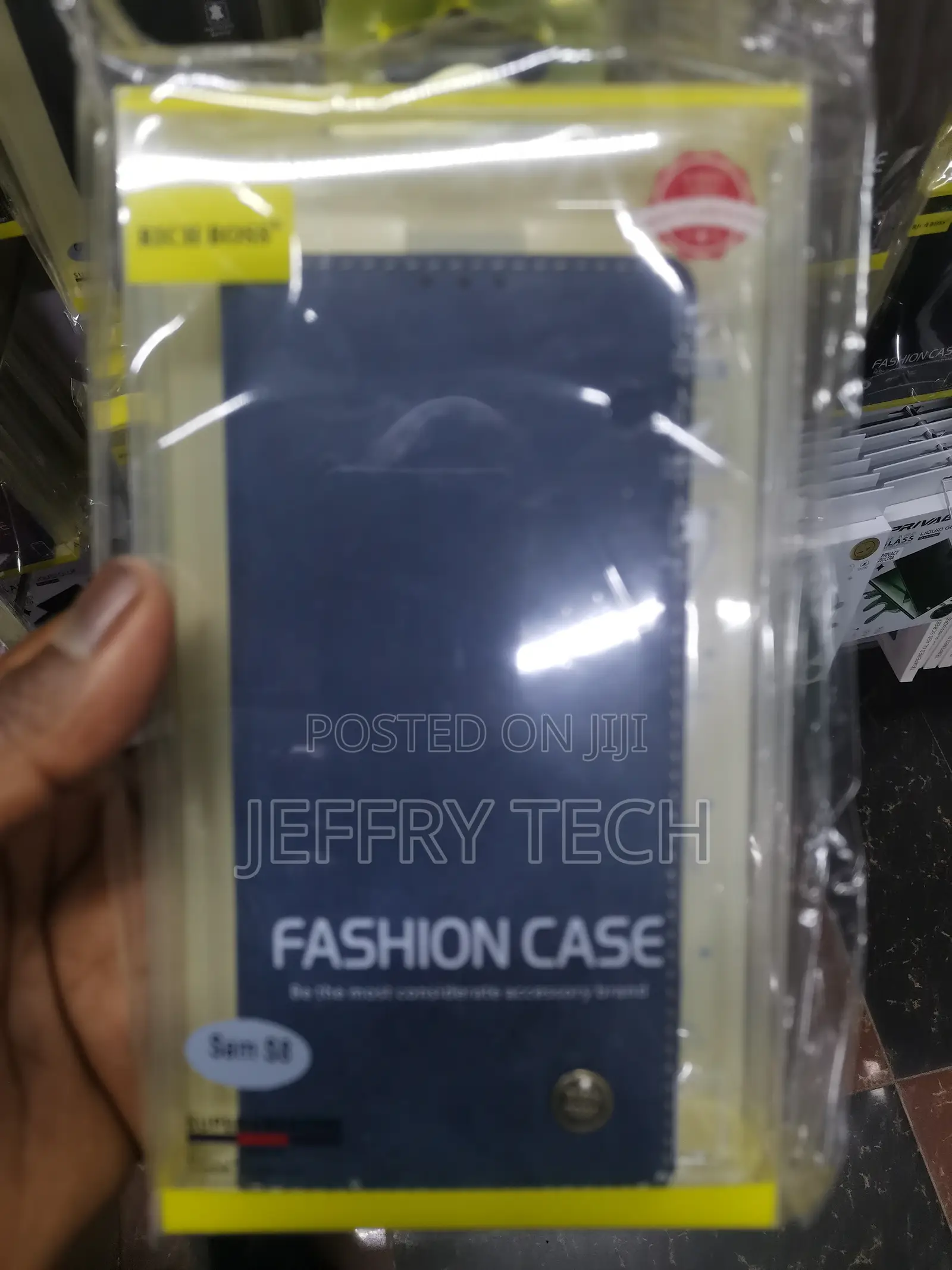 McArt Samsung Galaxy S8 Plus Rich Boss Leather Case-Blue