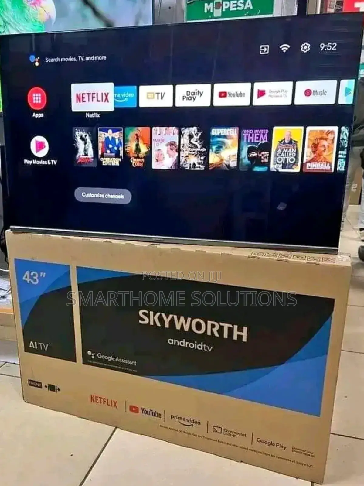 Skyworth 43e3a 43 Inch Full Hd Smart Android Tv - Skyworth