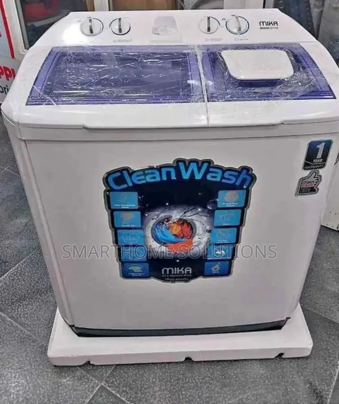 Mika 8kg Washing Machine Brand New