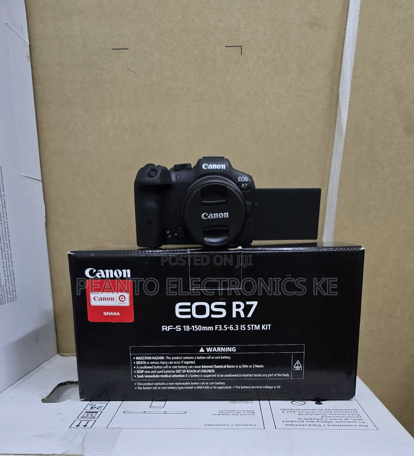 Canon Eos R7 Mirrorless Camera With 18-150mm Lens