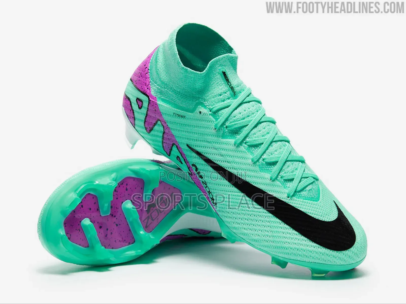 Nike Peak Ready Air Zoom Hyper Turq Football Boots