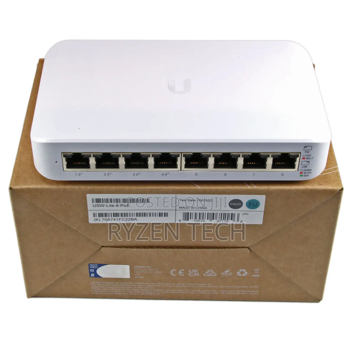 Ubiquiti Unifi Switch Lite 8 Poe