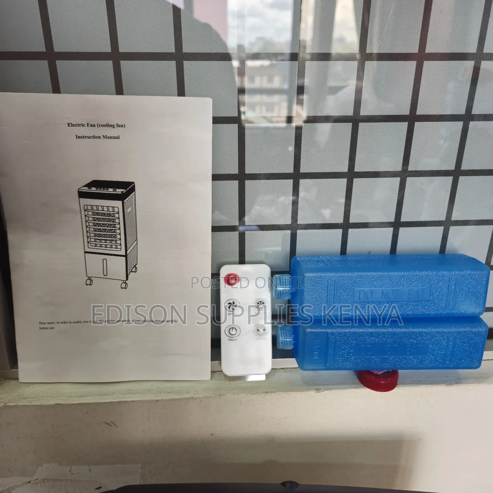 Fan Air Cooler 10 Litre Evaporative Water Fan Remote Control