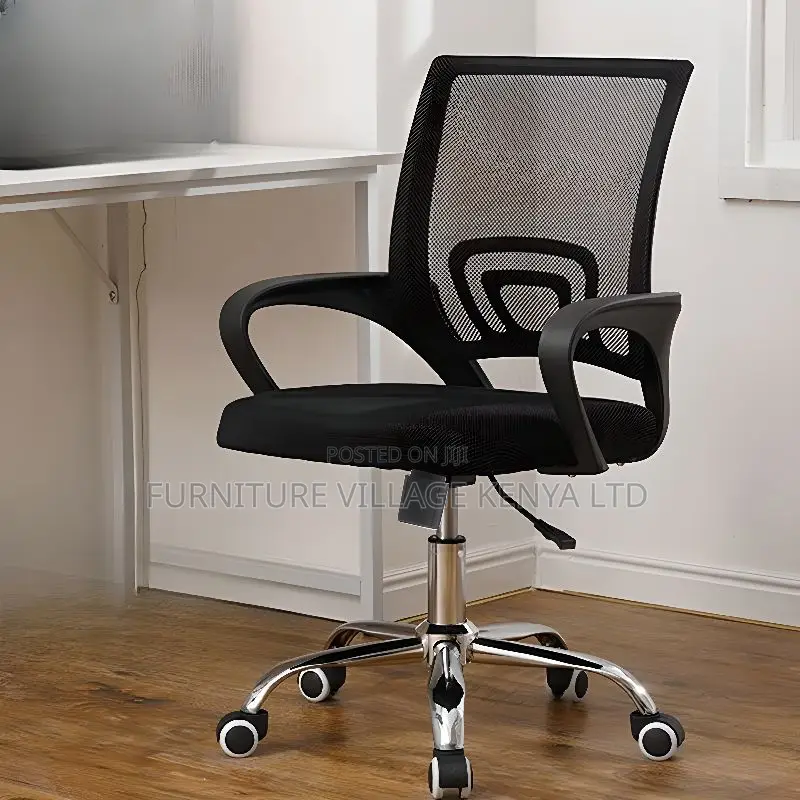 Rotatable Study Chair With Lumbar Support