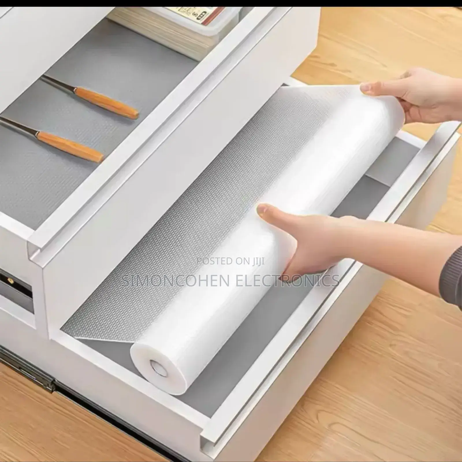 Big Size Kitchen Clear Drawer Liners /Shelf Liner Mat