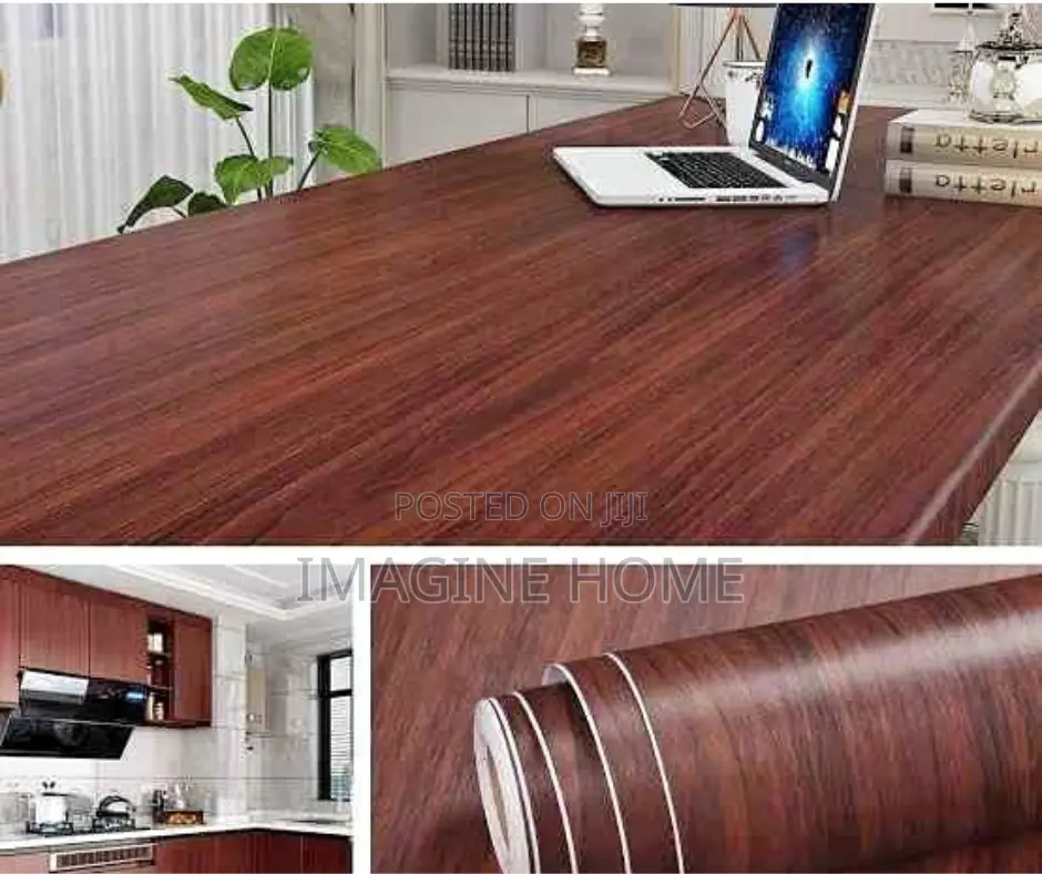 Contact Paper Wooden Shades