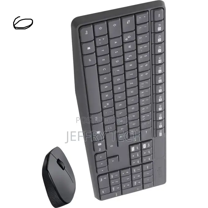 Logitech Wireless Keyboard and Mouse Mk235 Combo - Logitech