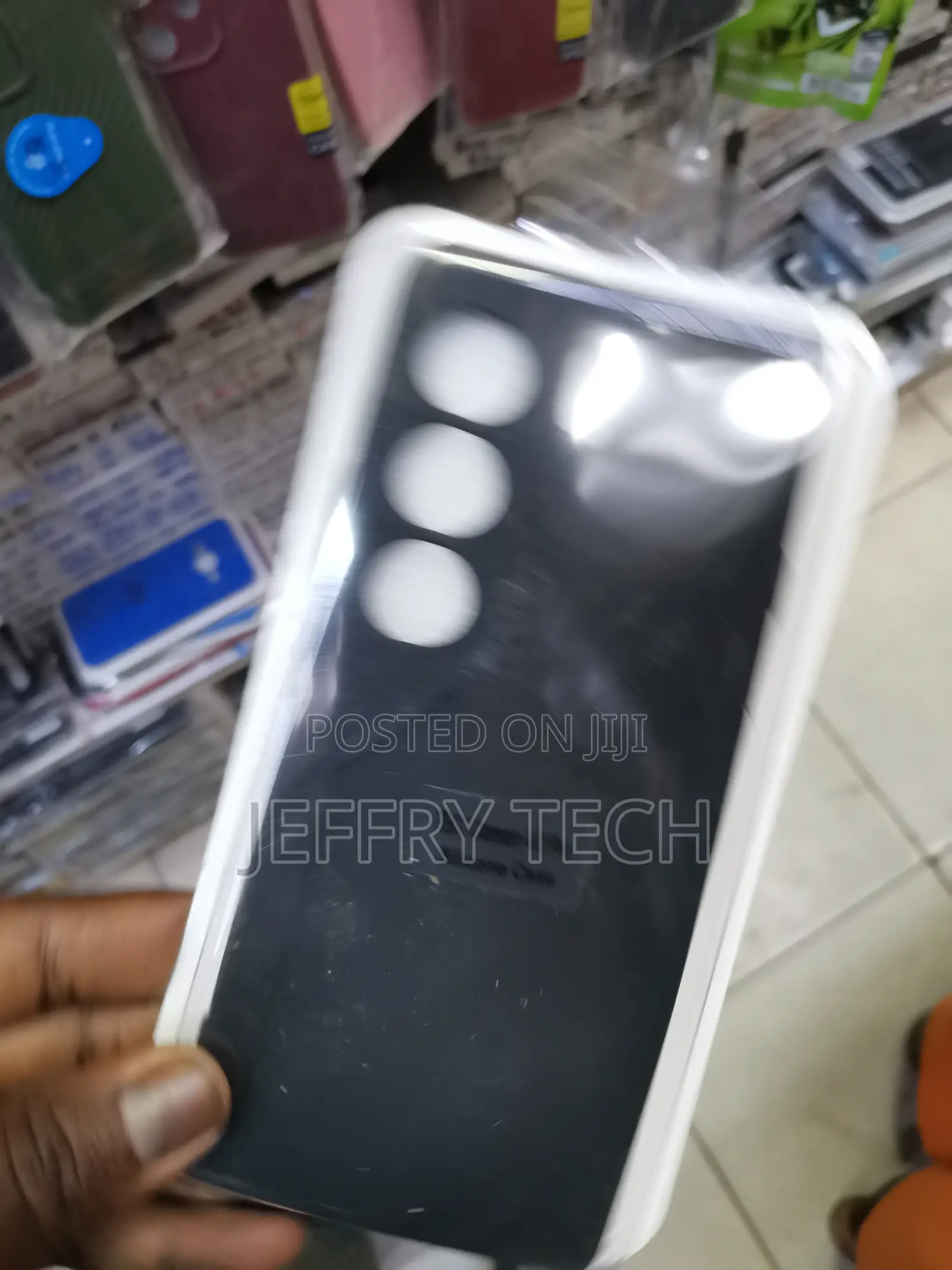 Tecno Spark 40 Pro Black Soft Silicone Phone Case/ Cover