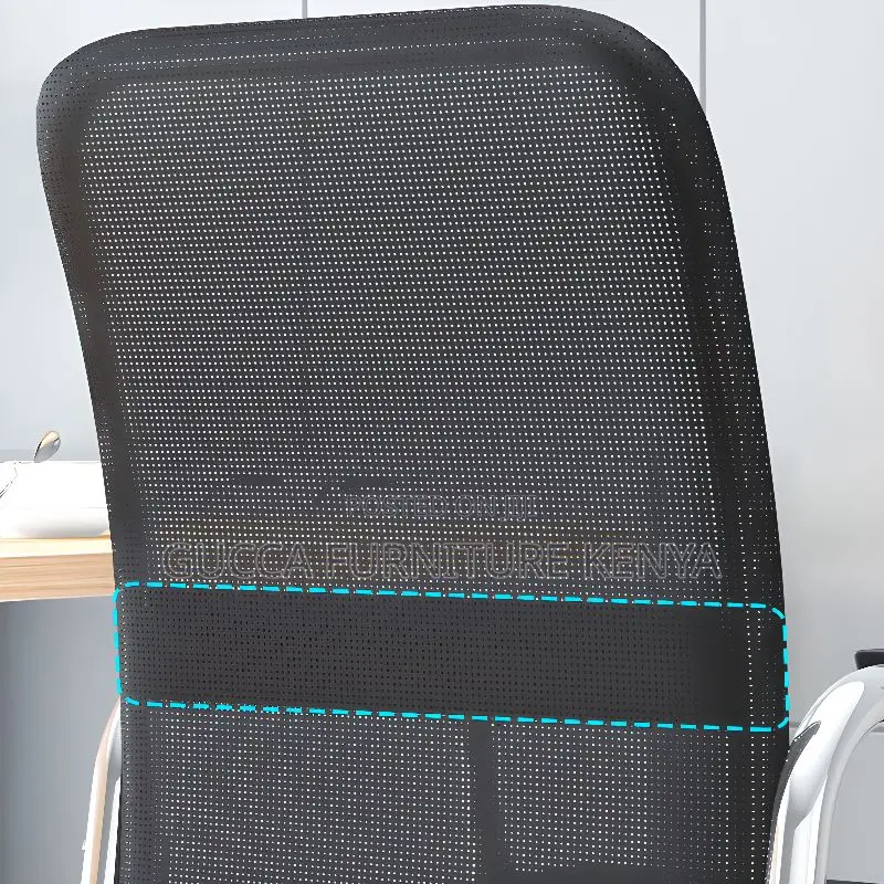 Office Chairs:Simple Task Chair With Back for Meeting Room