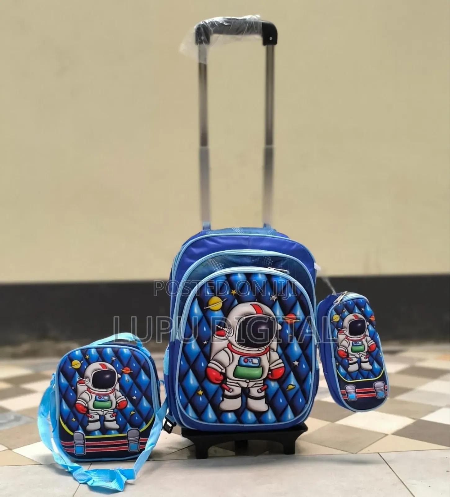 3 in 1 Trolley Bags Grade 2-8