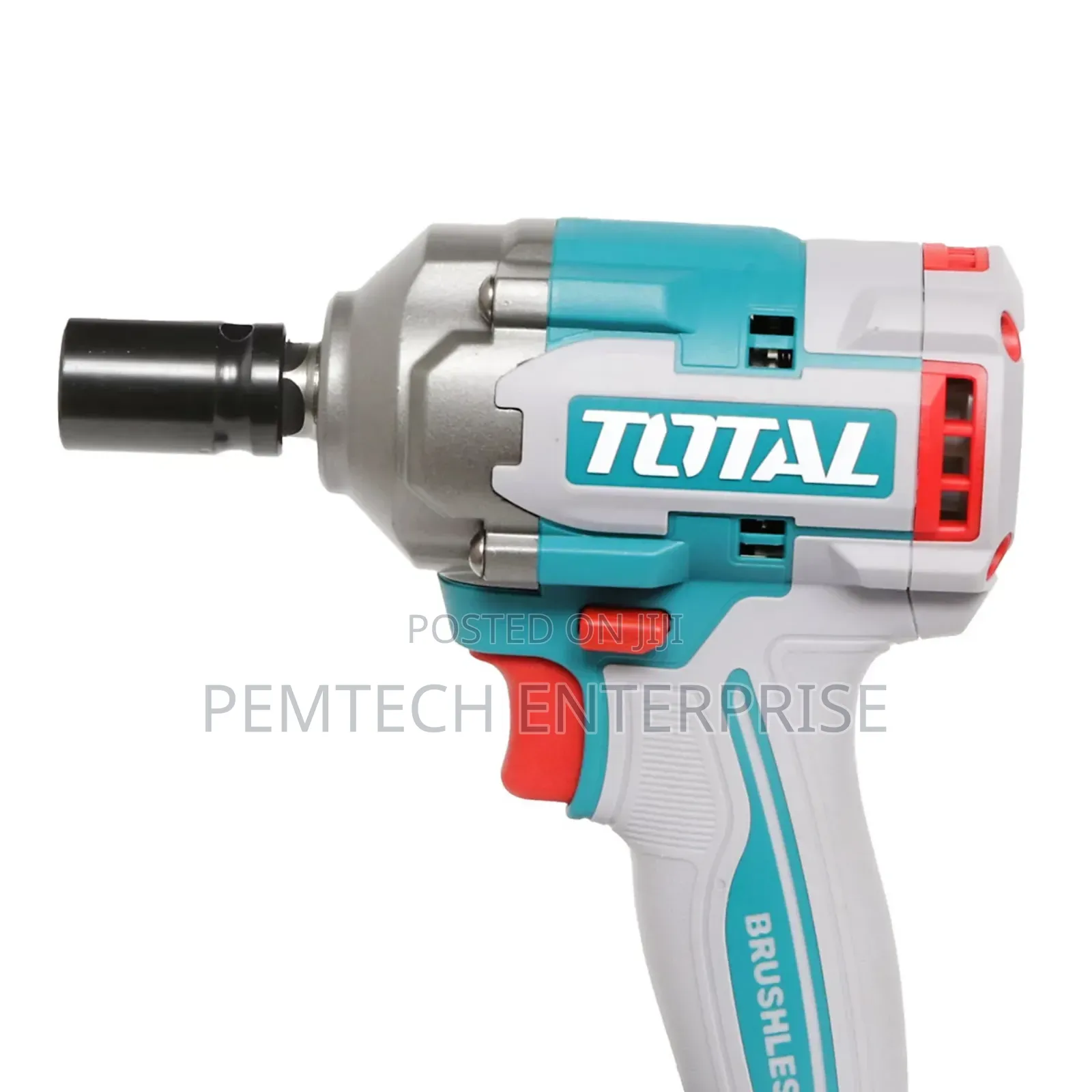 Total Li-Ion 20v Impact Wrench (With 2 X Batteries Charger