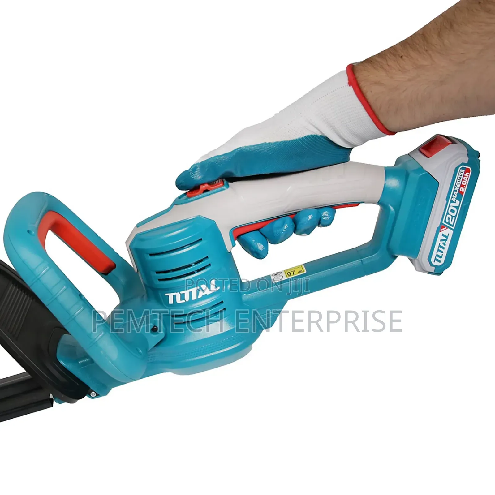 Total Li-Ion 20v Hedge Trimmer (With Battery Charger)