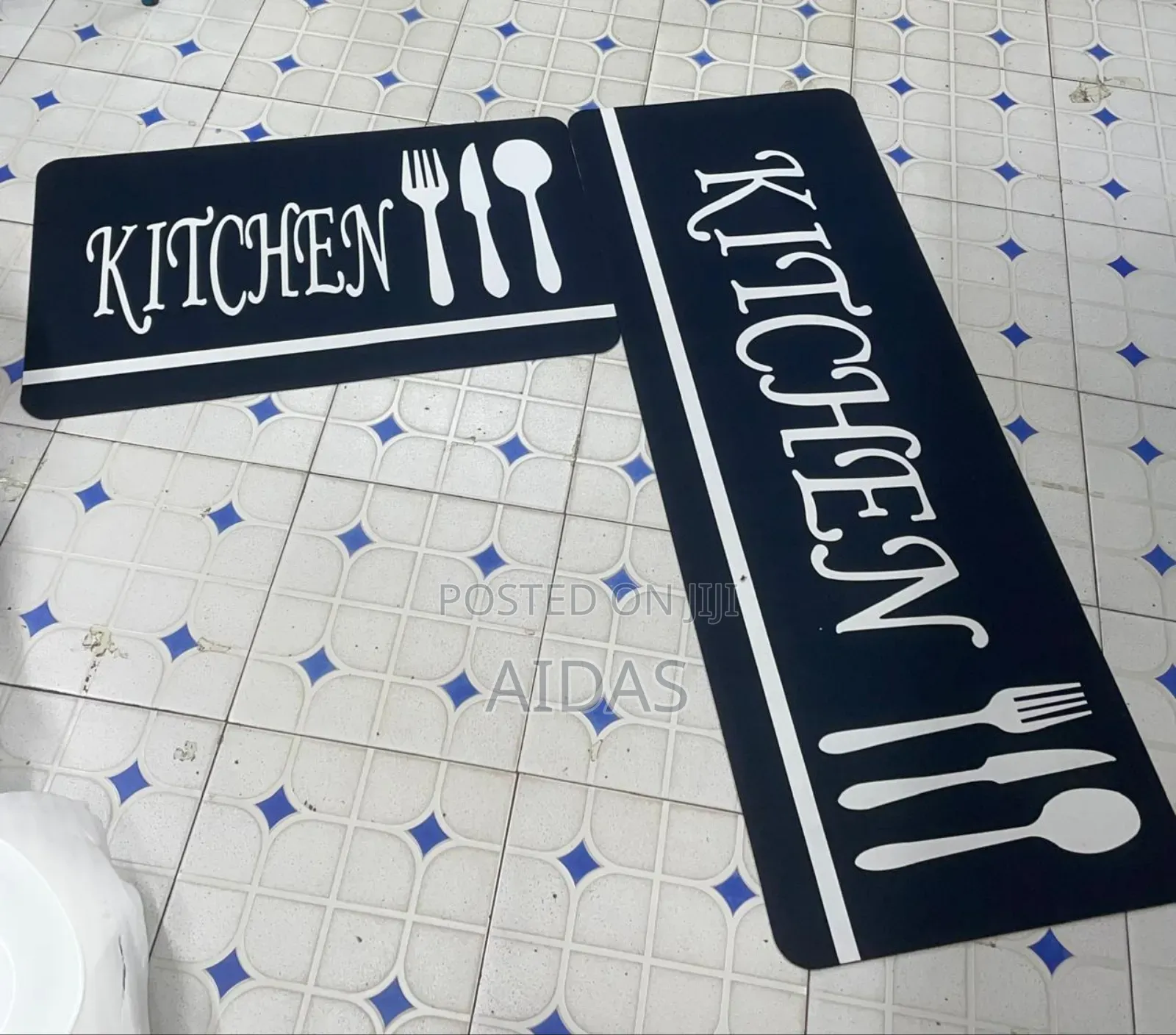 2pcs Kitchen Mats
