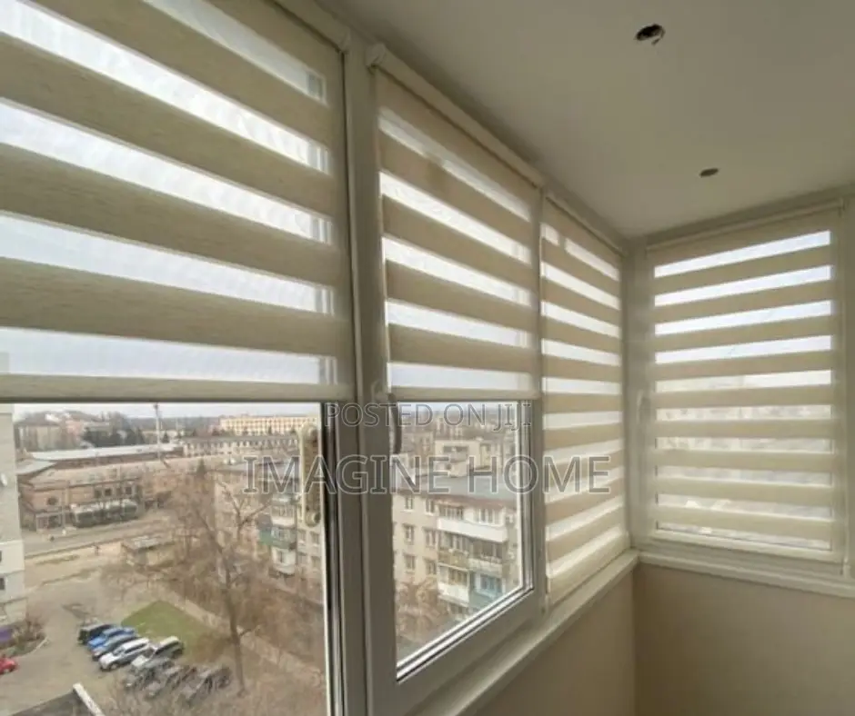 Crossed Vertical Blinds Window Blinds