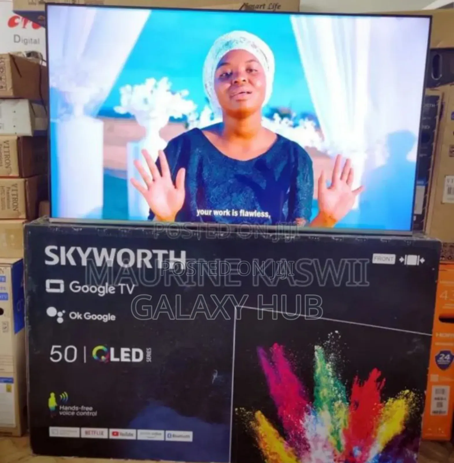 Skyworth 50 Inches Qled Google Tv
