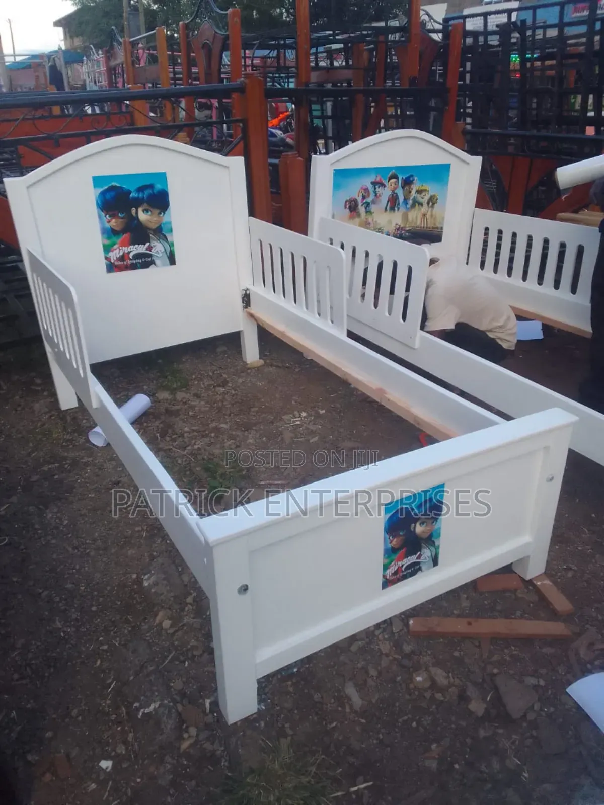 Modern Wooden Toddler Bed  3 By 6 Fitt