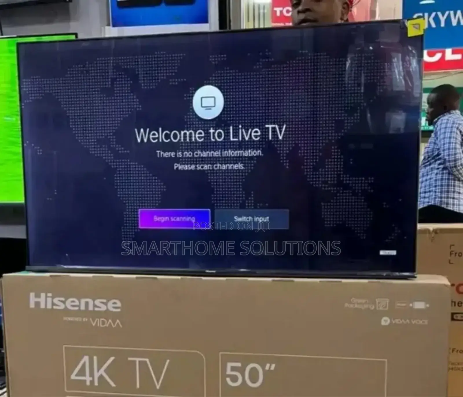 Hisense 50" Smart New Make Best Television