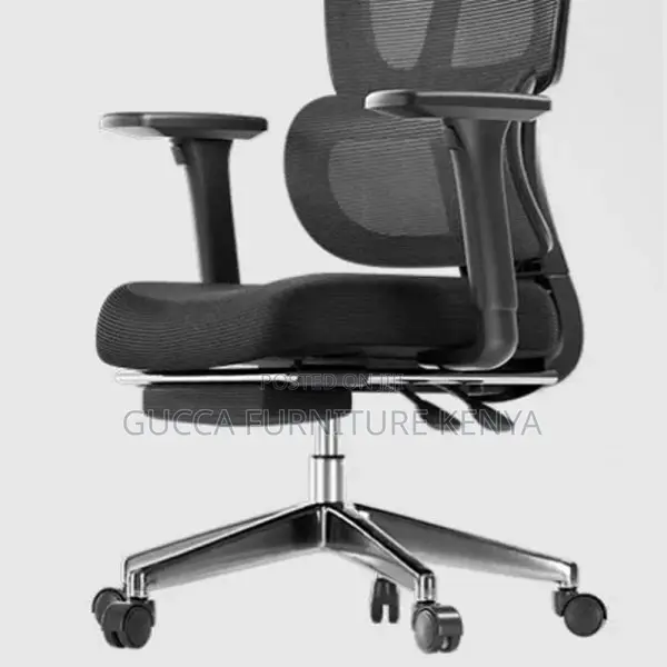 Office Chairs: Adjustable Back Angle Orthopedic Chair