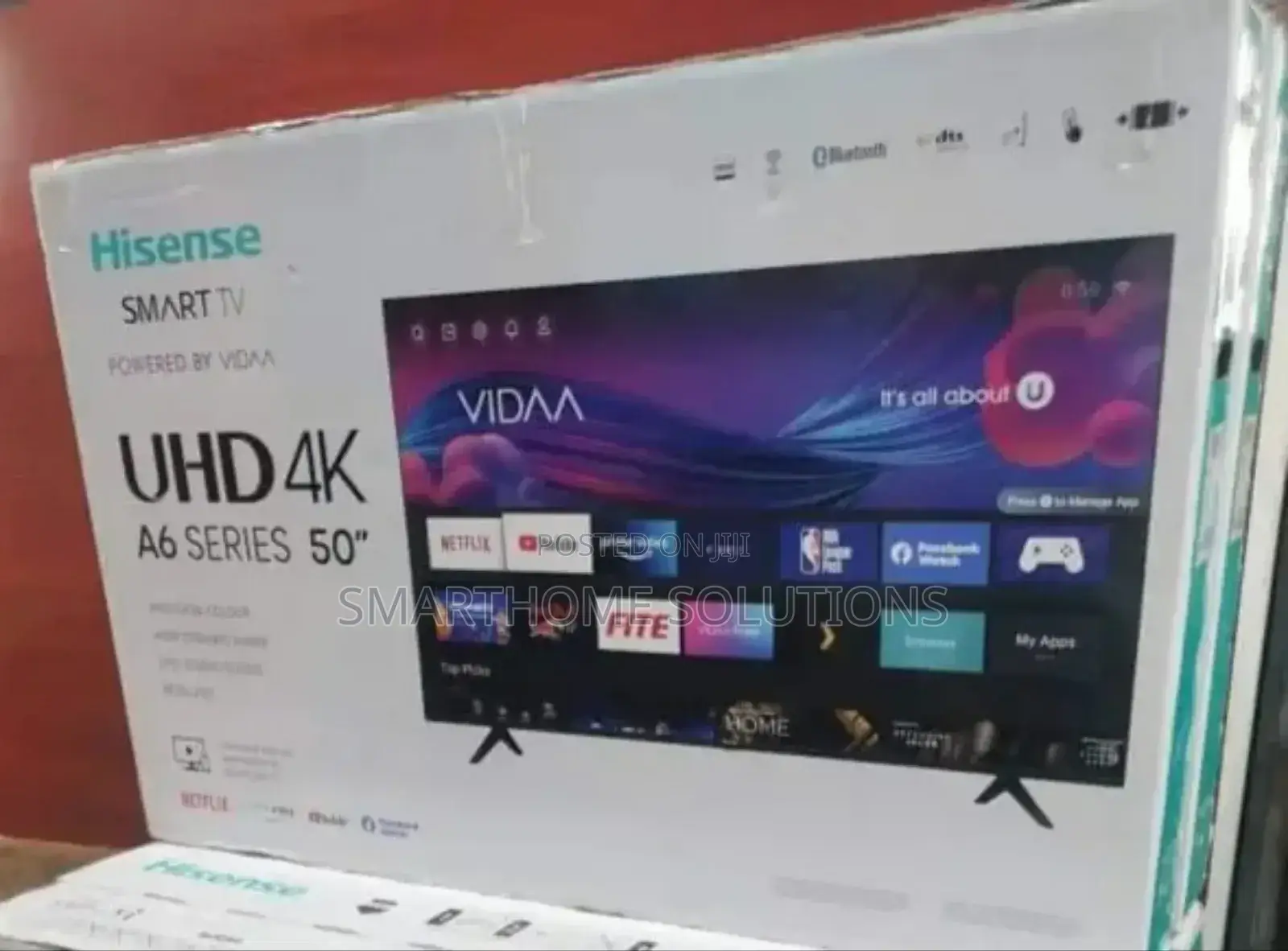 Hisense 50" Smart Frameless Tv