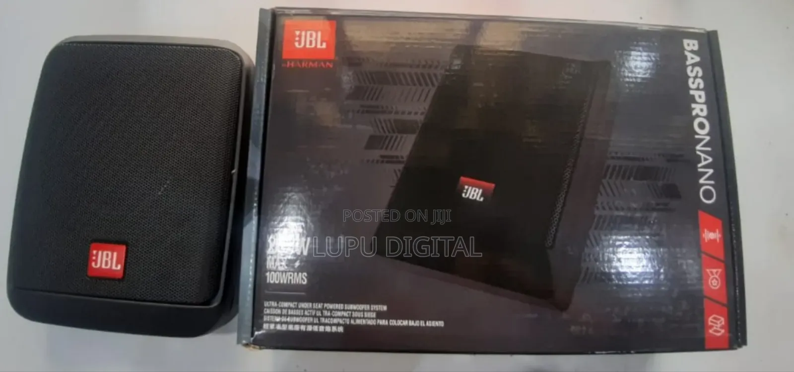 JBL Bass Pro 100w RMS Under Seat Subwoofer