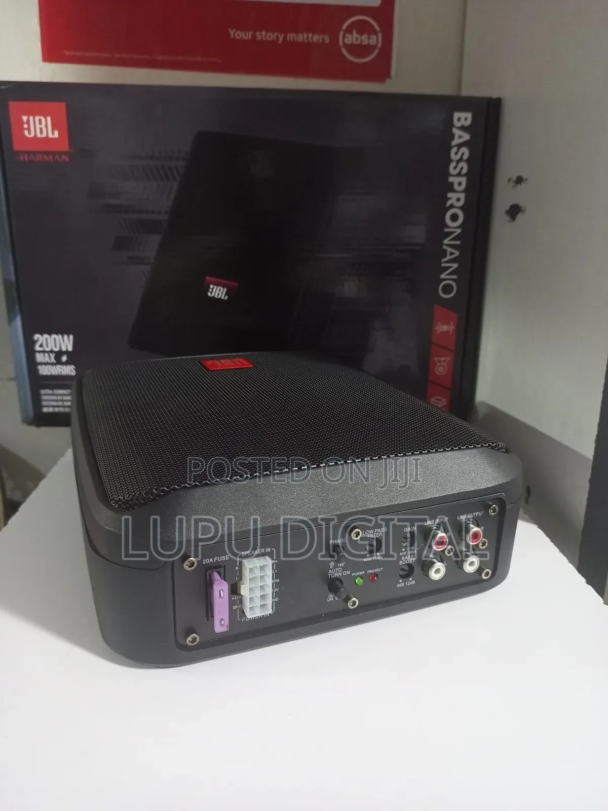 JBL Bass Pro 100w RMS Under Seat Subwoofer