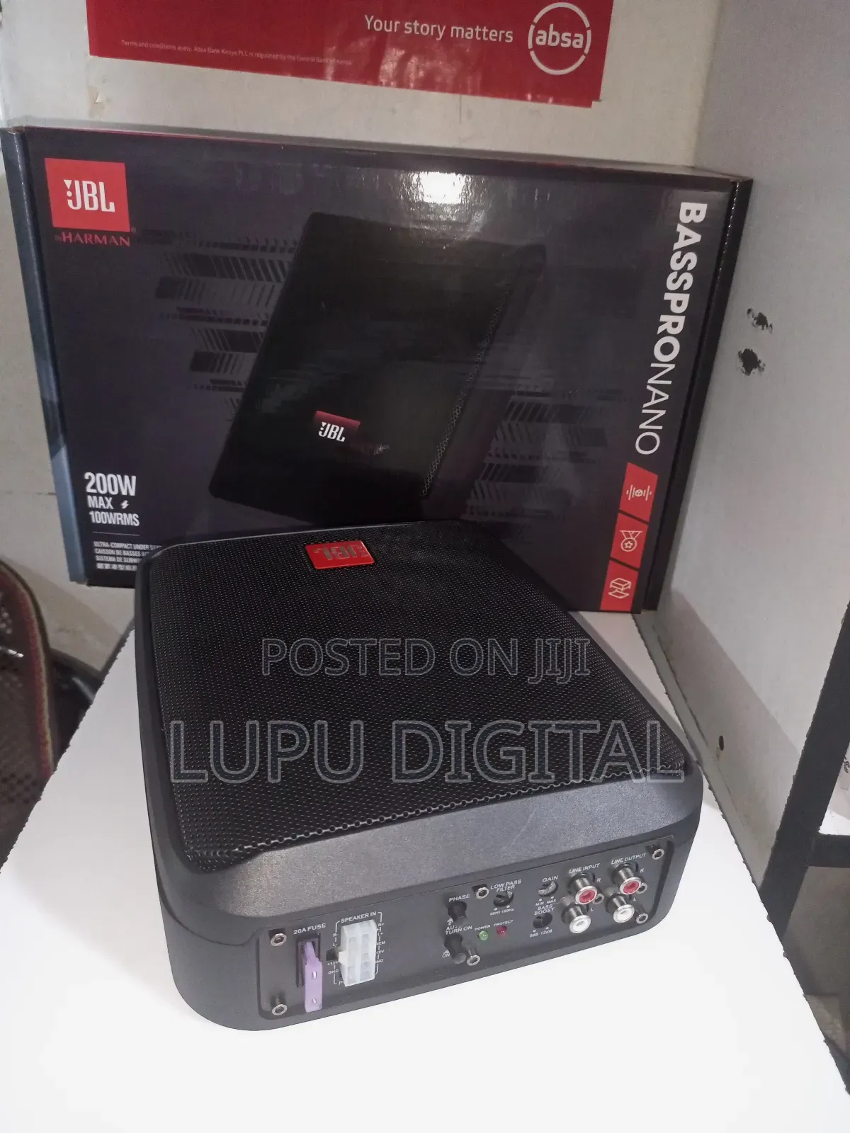 JBL Bass Pro 100w RMS Under Seat Subwoofer