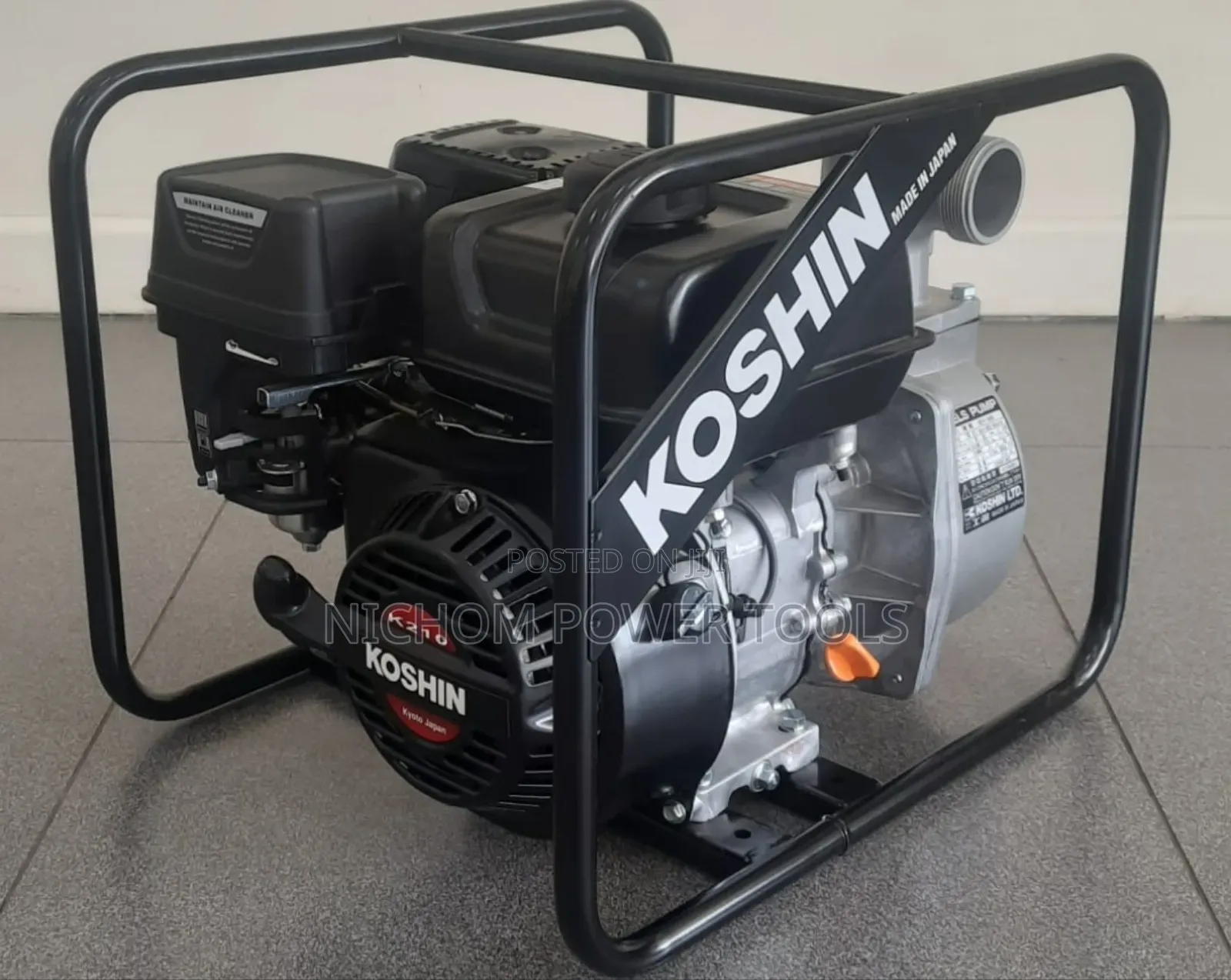 Sev50e Koshin Black Petrol Water Pump 2 Inches 