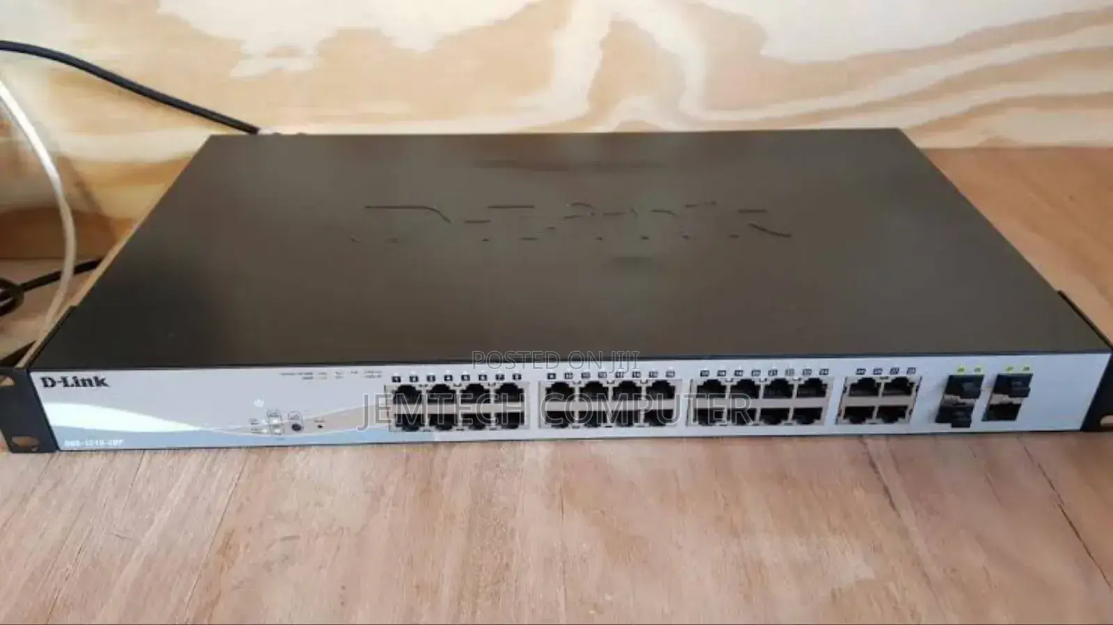 D-Link DGS-1210-28p 28-Port Gigabit Poe Switch