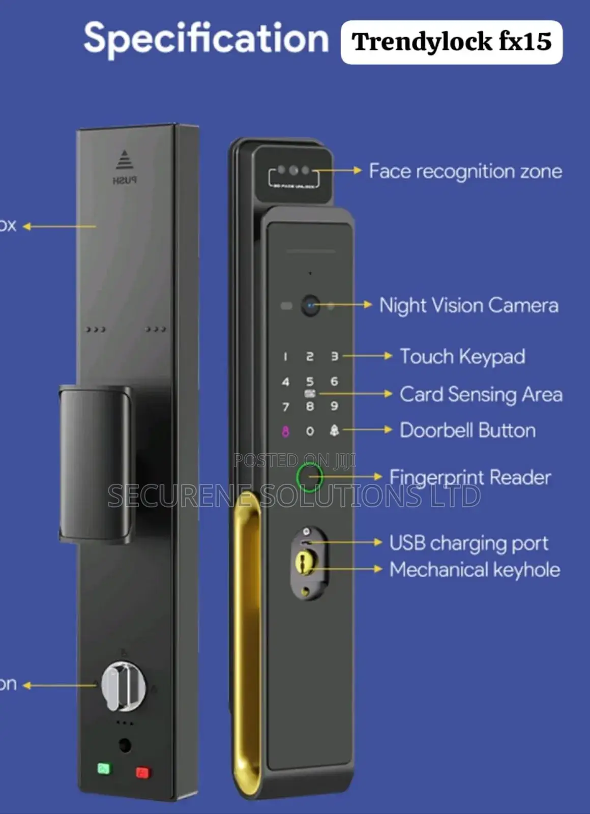 Trendylock Fx15 Smart Door Lock,