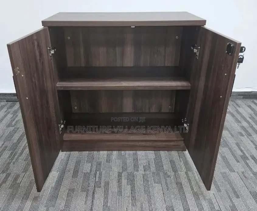 Cabinets: 2-Door Wooden Storage Office Chest