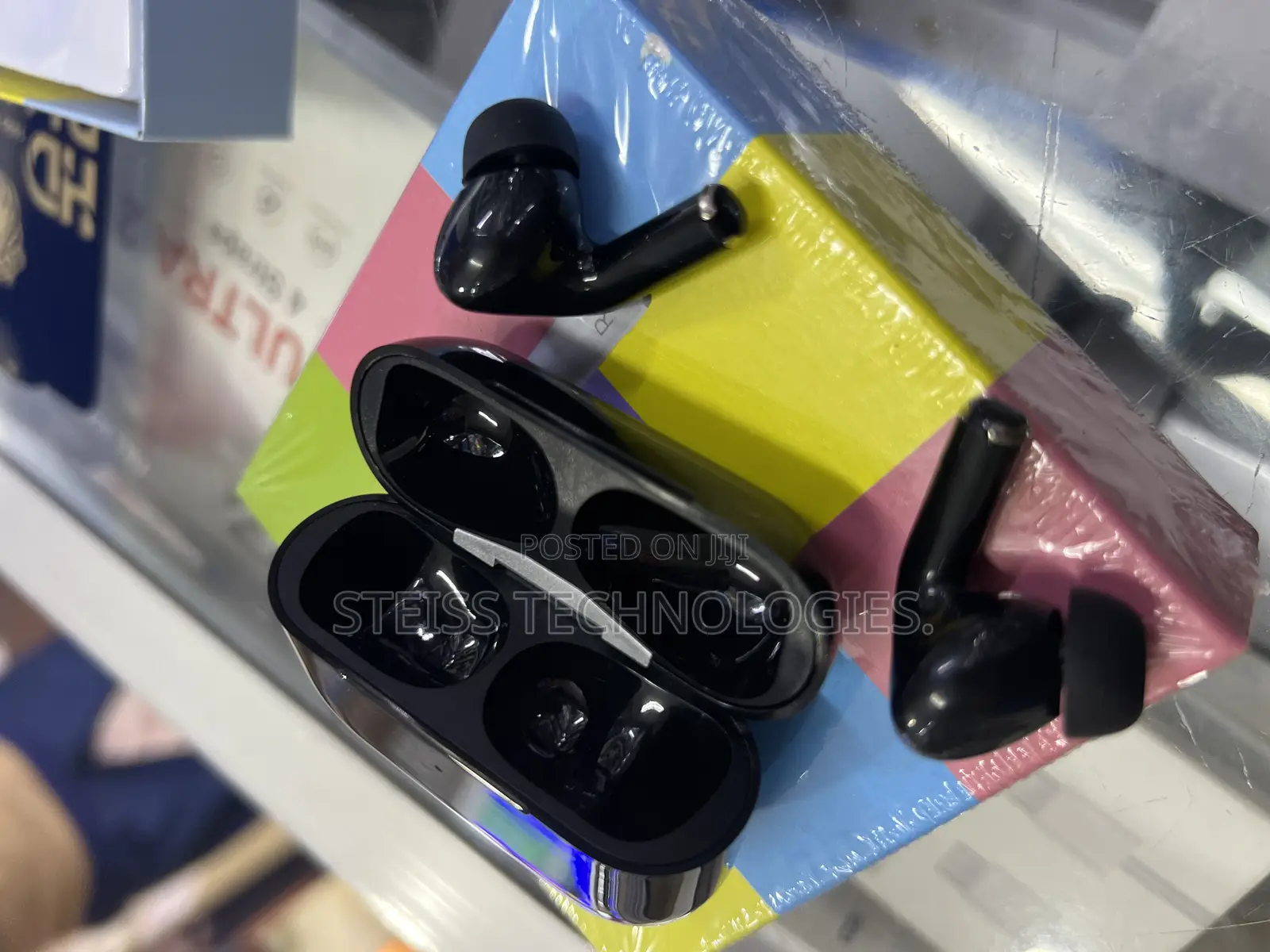 Black Airpods Pro Wireless