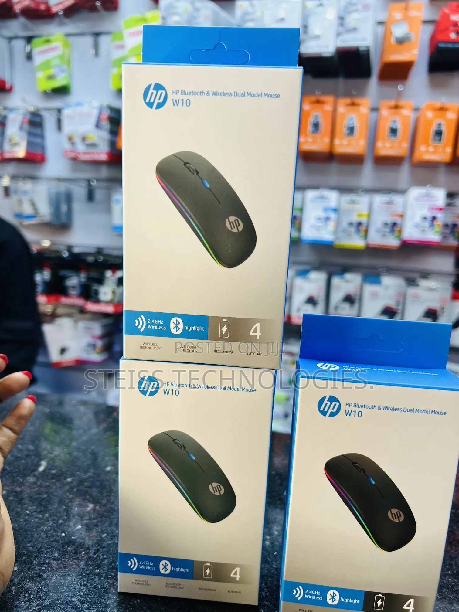 Hp Rechargeable Mouse With Bt.