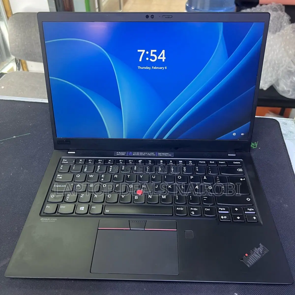 Laptop Lenovo ThinkPad X1 Carbon 16GB Intel Core I7 SSD 256GB