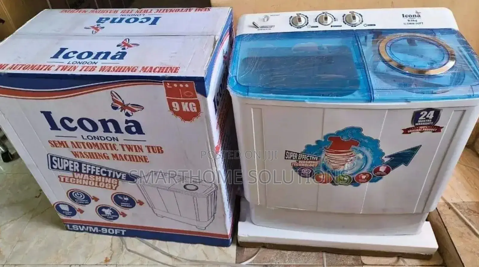 Icona 9 Kg Top Load Washing Machine