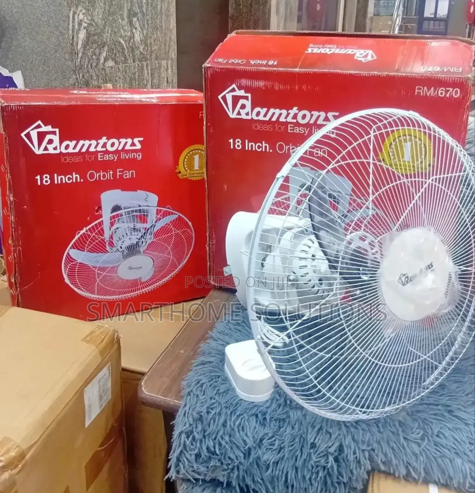 Orbit Fan! Ramtons 18inch Heavy Duty Orbit Fan