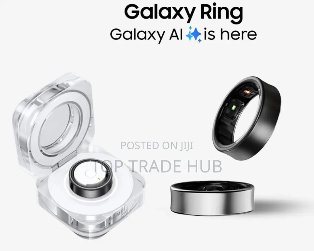 Sleek Titanium Samsung Galaxy Rings