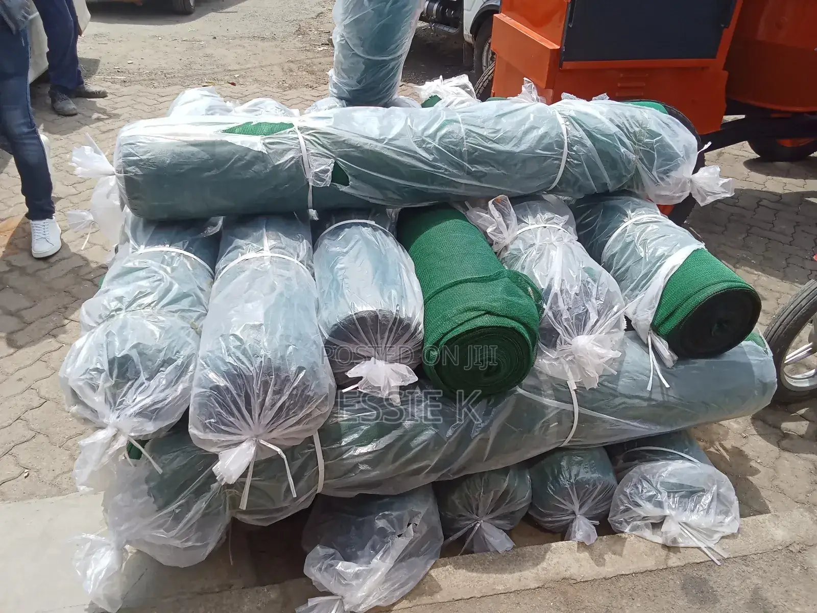 150sqm Dark Green Construction Safety Building Nets