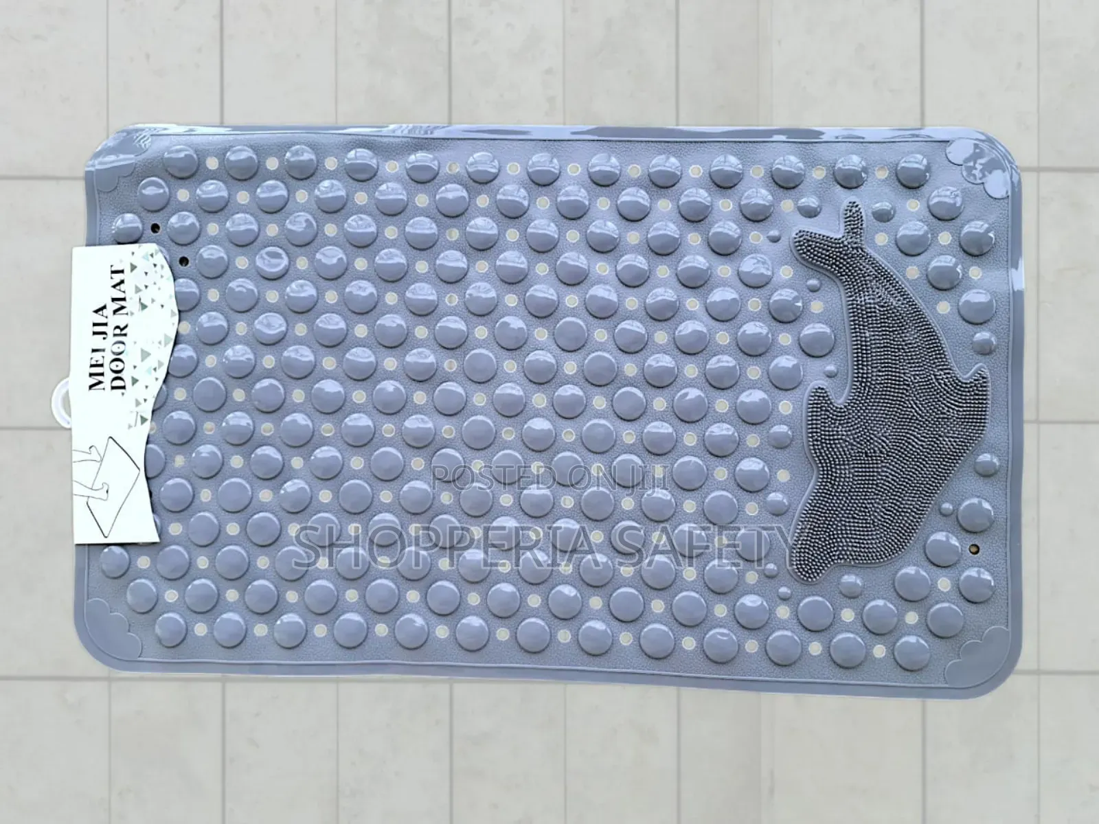Blue Opaque Bathmats