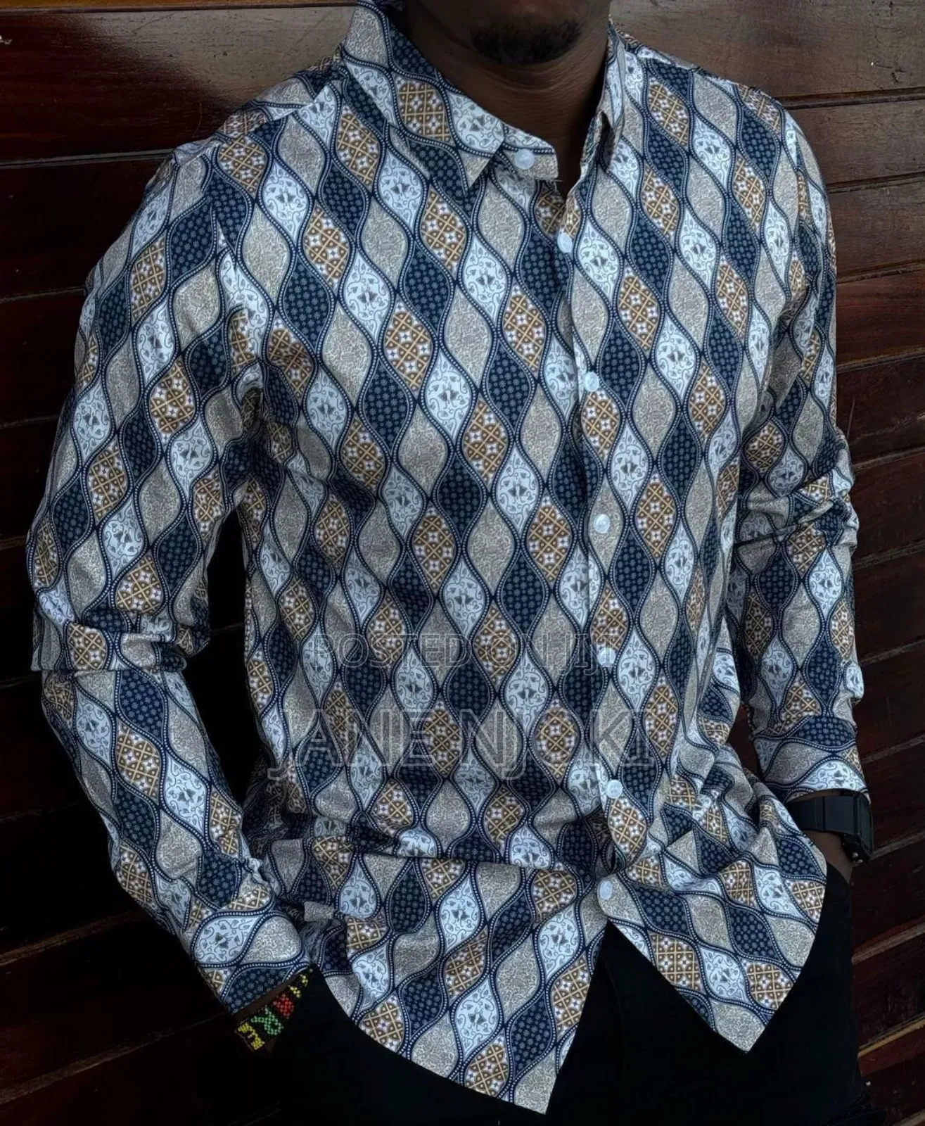 Slimfit Floral Shirt