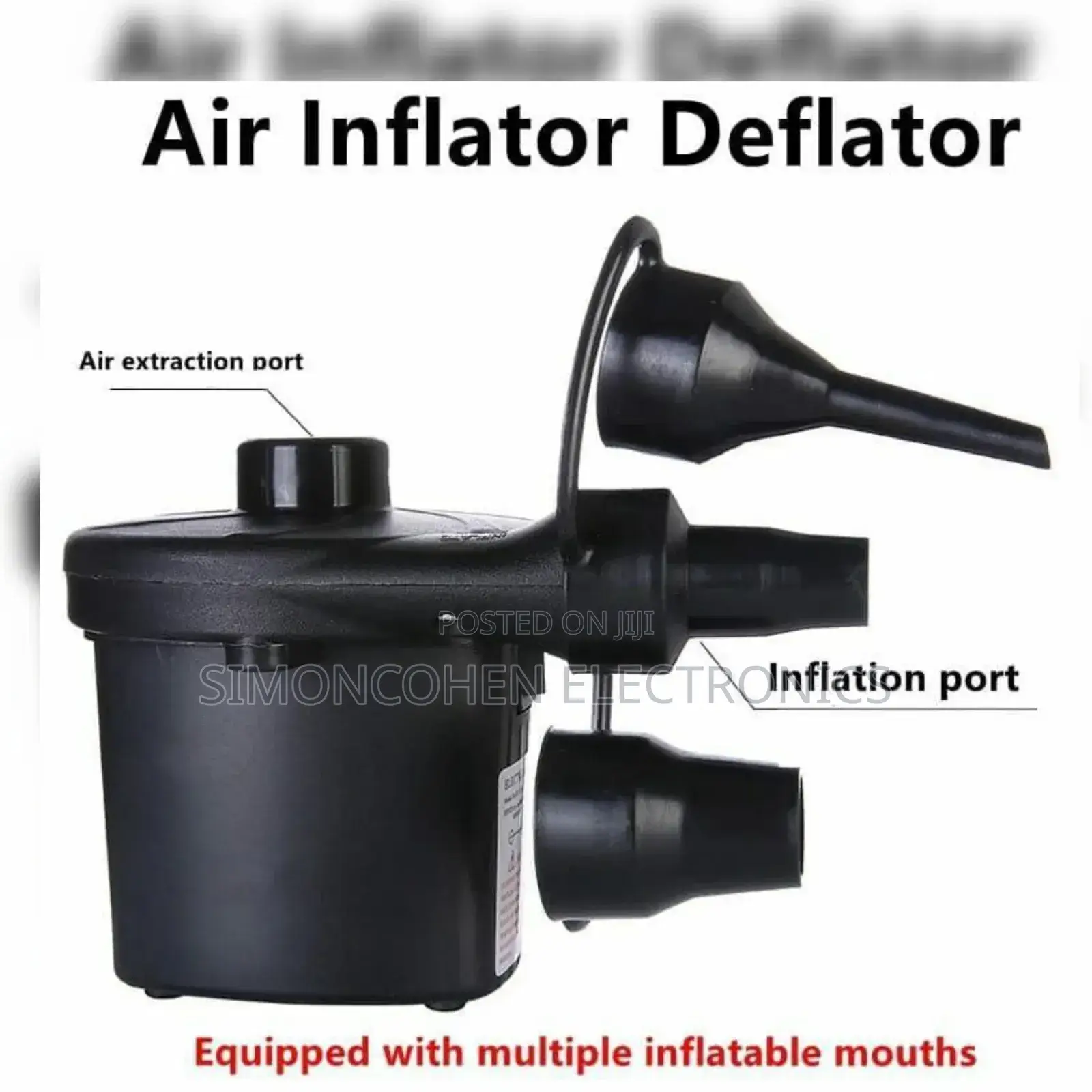 Inflator/Deflator Electric Air Pump