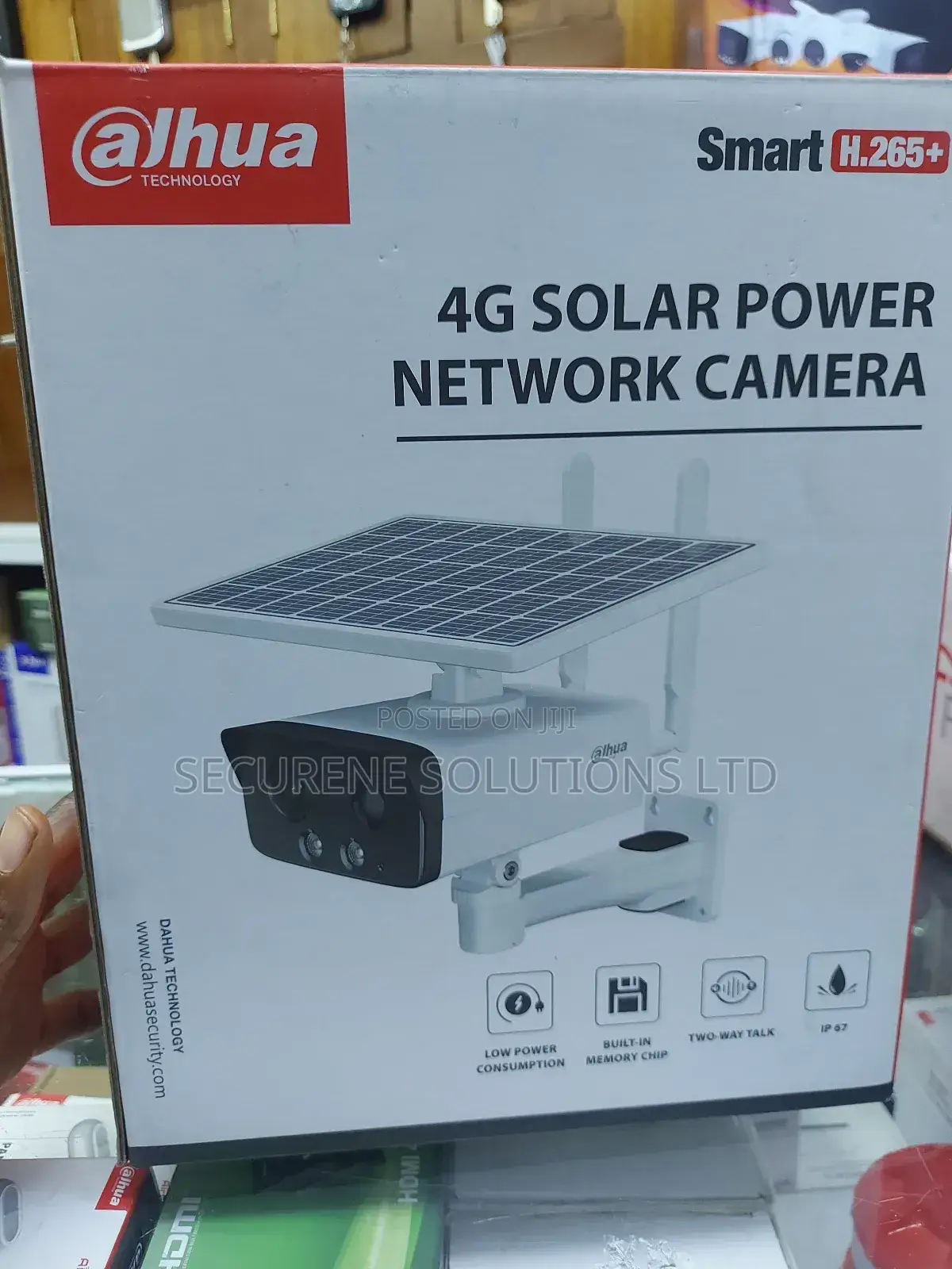 Dahua 4g Solar Power Camera Ipc-Hfw2431dg-4g-Sp-Eau-B.