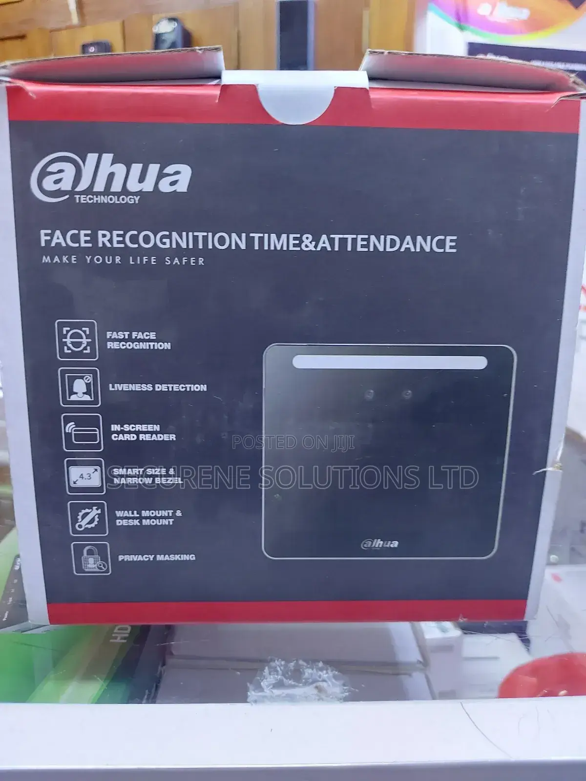 Dahua Dhi-Asa3213gl-Mw Face Recognition Time and Attendance