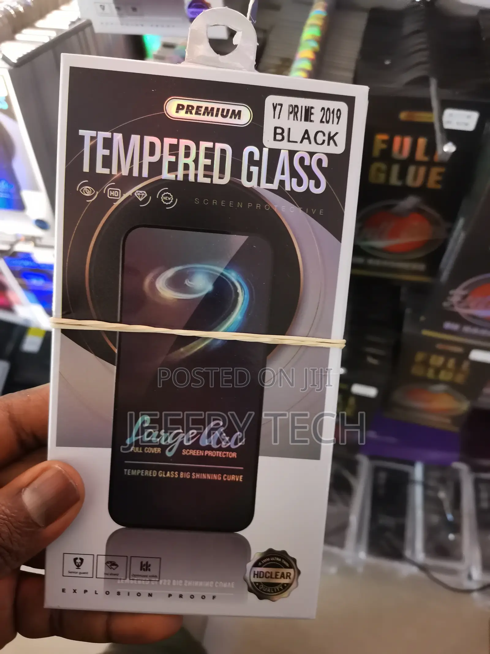 Tempered Glass Protector for Huawei Y7 Prime 2019
