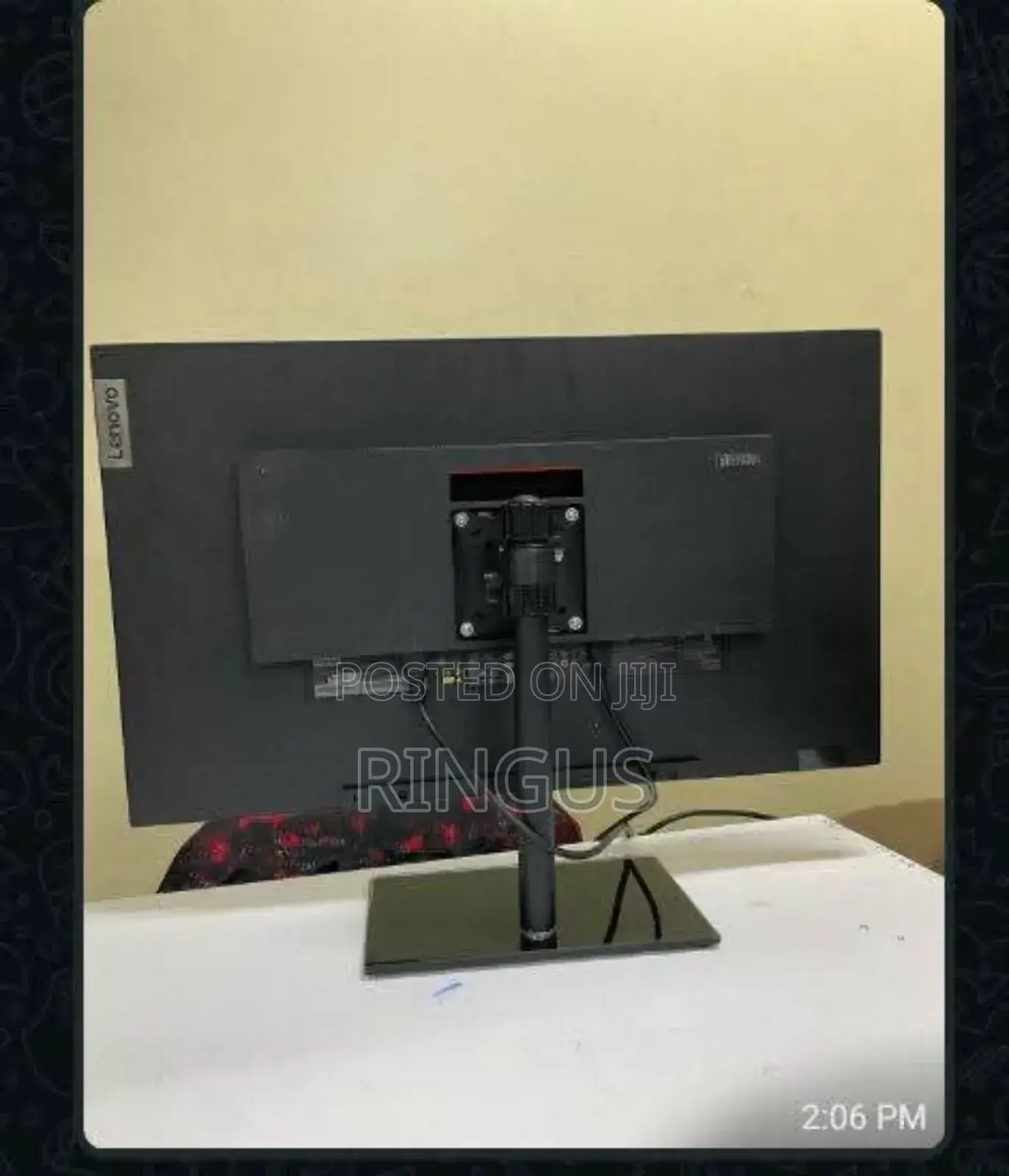 Lenovo Monitor Edge to Edge