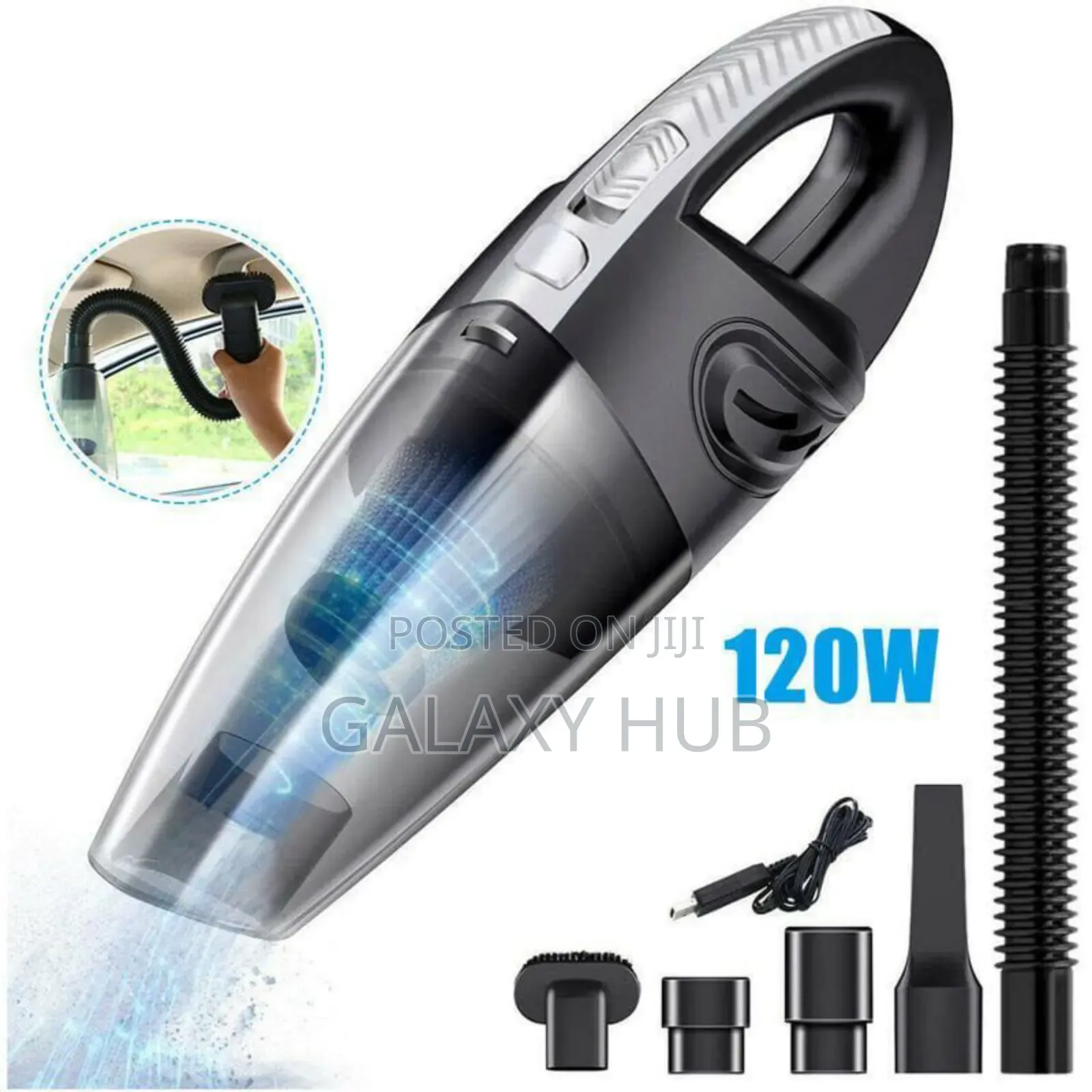 4 in 1 Portable Wet Dry Wireless Vacuum Cleaner
