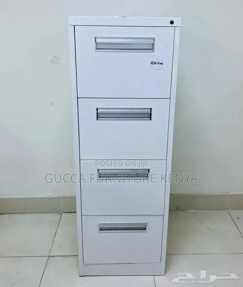 Cabinets: Office Steel 4-Drawer Filing Chest