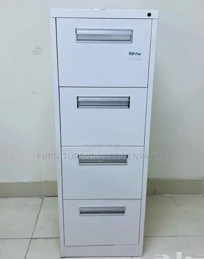 Cabinets:Four-Drawer Organizer Steel Frame for Office