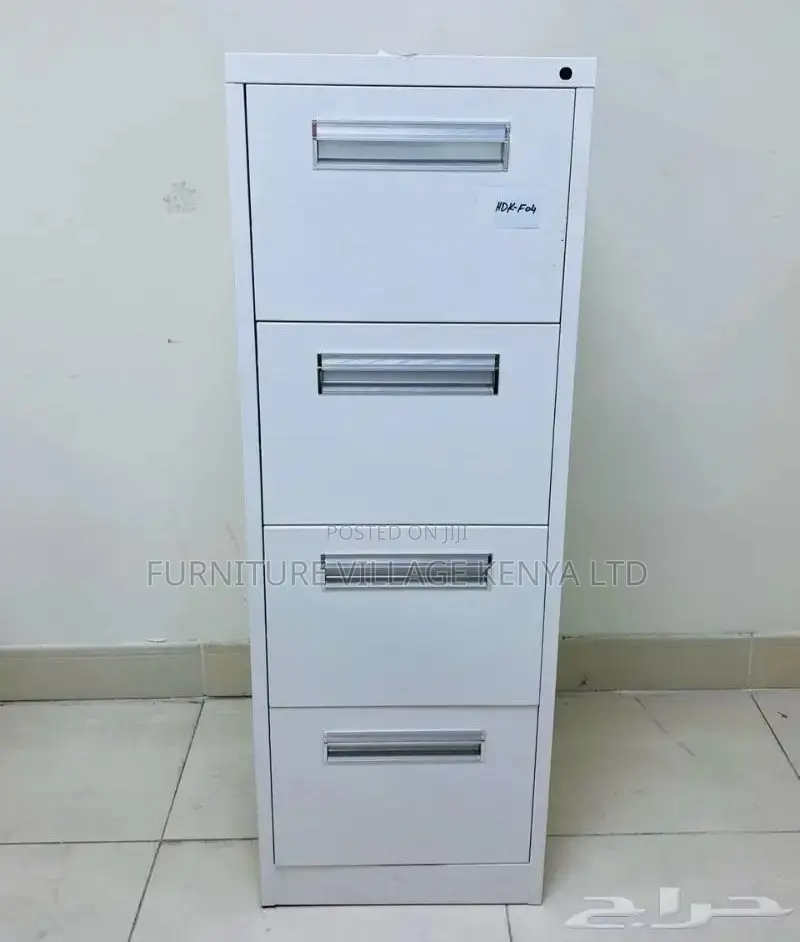 Cabinets:Four-Drawer Organizer Steel Frame for Office