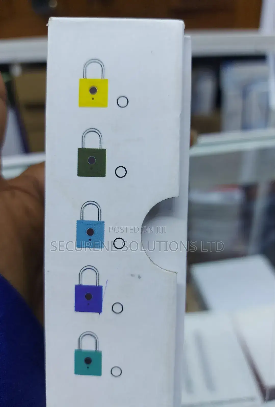 The Raplink Smart Fingerprint Padlock