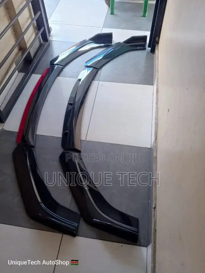Car Body Kit Bumper Lip Universal Front Bumper Lip